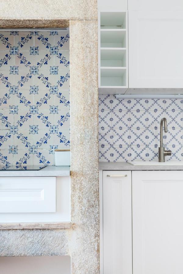 White & Blue Vintage Home In Graca Lisboa Ngoại thất bức ảnh